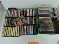 Assorted Tapes and CDs