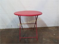 Folding Metal Outdoor Table
