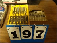 STANLEY SCREWDRIVER AND 7PC DRILL SETS