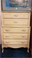 FRENCH PROVINCIAL CHEST ON CHEST BY "BARONET"