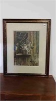 FRAMED PRINT - BY TURNER MANUFACTURING CO, USA