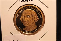 2007-S Presidential Washington Dollar Proof Cameo