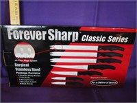New Forever Sharp kitchen knives