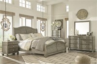 Ashley B644 Marleny Queen 5 pc Sleigh Bedroom Suit