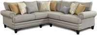 Fusion Hobbs Flannel Sectional