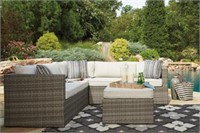 Ashley P320-880/850 Outdoor 4 pc Sectional