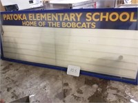 Patoka marquee sign