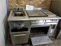 Toast master commercial oven model 20B2RA and frye