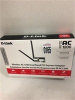 D-LINK WIRELESS DUAL BAND PCI EXPRESS ADAPTER
