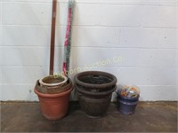 7 Flower Pots Various Styles