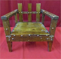 Vintage Wooden Chair Youth Size