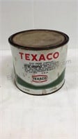 Texaco 5 lbs can almost full of original oil