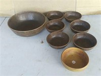 Plastic bowls,Munising wooden bowl