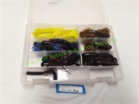 Plastic Carrying Case w/  15+ Tubes