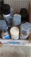 Box of spray paint