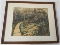 WALLACE NUTTONG FRAMED PRINT