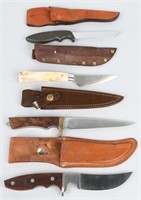 4- HUNTER KNIVES IMPERIAL S&W COX GERBER