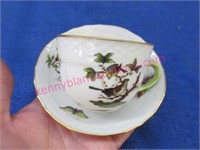 hungary hand painted demitasse cup & saucer