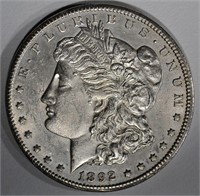 1892-CC MORGAN DOLLAR  BU