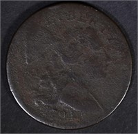 1794 LIBERTY CAP LARGE CENT  VG/FINE