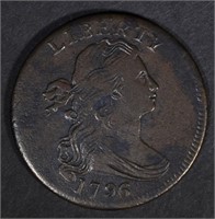 1796 DRAPED BUST LARGE CENT  XF