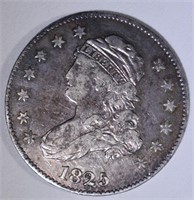 1825 CAPPED BUST QUARTER  XF