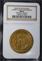 1905 OR HK-326 SO CALLED DOLLAR, NGC MS-63