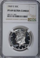 1969-S KENNEDY HALF DOLLAR NGC