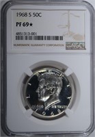 1968-S KENNEDY HALF DOLLAR NGC