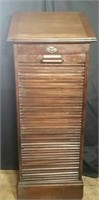 Antique Oak Lebus Music Cabinet