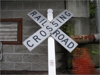 Rail Road Crossing Sign 48 X 9 Inches