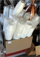 large box of styrofoam cups, Dart 8SJ12