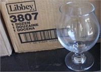 34 Libbey 3807 stem glasses