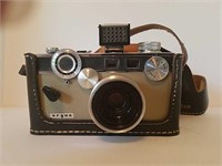 Vintage Argus Camera with Leather Holder