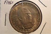 1946-S Booker T Washington Silver Half Dollar