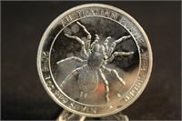 2015 1 oz. .999 silver Australian Spider Coin