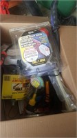 Box of miscellaneous car repair products