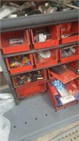 Storage container of electrical parts car parts