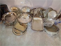 Large Lots of Silver Plate Items