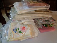Large Lot of Linens and Napkins