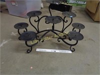 Large Iron Candle Holder