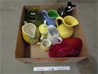 Collection of Pitchers & More