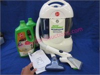 hoover spot scrubber with box & 1.5 bottle of pet