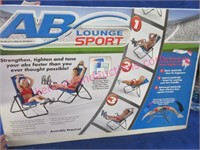 new ab lounge sport (never been opened)