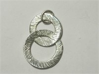Sterling Silver Pendant Approx Retail $100