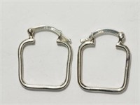 Sterling Silver Earrings Approx Retail $40