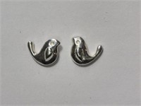 Sterling Silver Earrings Approx Retail $20