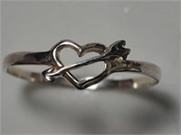 Sterling Silver Ring Approx Retail $30 Size 8