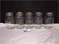 5 Quart canning jars