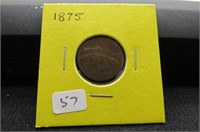 1875 INDIAN HEAD CENT VG